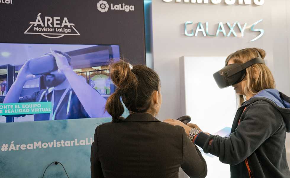 Natasa Andonova probó la experiencia de realidad virtual