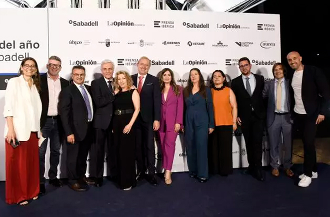 El photocall de los Premios Empresa del Año de Banco Sabadell, en imágenes - Israel Sánchez