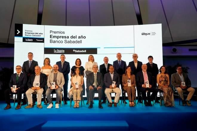 Isabel Blanco, vicepresidenta segunda de la Junta de Castilla y León, durante su discurso de clausura de los Premios Empresa del Año Banco Sabadell. / José Luis Fernández